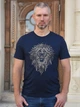 Футболка BATIAR Лев XXXL темно-синя - зображення 1