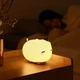 Нічник дитячий Baseus Cute Series Doggie Silicone Night Light White (DGAM-A02) - зображення 4