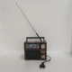 Аккумуляторный / Сетевой радиоприемник c фонариком GOLON RX-201 Brown - изображение 7