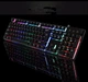 Набор для геймеров игровая мембранная клавиатура с мышкой с RGB LED подсветкой KR-6300 USB - изображение 3