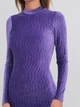 Платье короткое женское H&M 0902509 S Сиреневое (KAY2000001114919) - изображение 5