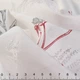Батист тюль деворе цветы полевые, клевер, бордово-серые, белый, ш.280 (30200.002) - изображение 3