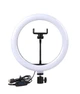 Кольцевая LED лампа Ring Fill Light L210 для профессиональной съемки от USB 26 см Black - изображение 1