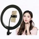 Кольцевая LED лампа Ring Fill Light L210 для профессиональной съемки от USB 26 см Black - изображение 6