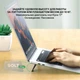 Подставка-ножки для ноутбука/планшета Unit Laptop Stand S5, до 32", Черный - изображение 2