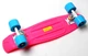 Скейт Penny Board. Малиновый цвет. Матовые колеса. - изображение 3
