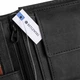 Мужской кожаный кошелек Betlewski с RFID 9,5 х 12,5 х 2,5 (BPM-HT-60) - черный - изображение 5