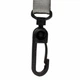 Шнурок для бейджа Buromax 460х10 мм Black, карабин (BM.5425-01) - зображення 2