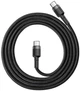 Кабель BASEUS CATKLF-GG1 USB Type-C-USB Type-C 3A 100см чорний - зображення 4