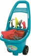 Wózek Ecoiffier Garden 51 cm z doniczkami i narzędziami ogrodowymi (7600004479) - obraz 1