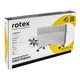 Конвектор электрический обогреватель 2 в 1 Rotex RCH21-X 2000 Вт 20м2 2 режима нагрева терморегулятор защита от перегрева настенный/напольный белый х-образный - изображение 4