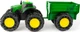 Іграшковий трактор Tomy John Deere Monster Treads з причепом і великими колесами (0036881473534) - зображення 4