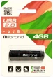 Флеш USB 2.0 Mibrand Grizzly 4Gb Black (MI2.0/GR4P3B) - изображение 2