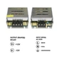 Блок питания OEM DC12 200W 16,5А STR-200 узкий - изображение 3