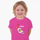 Дитяча футболка для дівчаток Лайк Кіт (Likee Cat) (25186-1039-71) 158-164 см Бавовна Темнорожевий - зображення 3