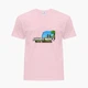 Детская футболка для мальчиков Майнкрафт (Minecraft) (25186-1170-30) 158-164 см Хлопок Розовый - изображение 1