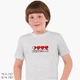 Дитяча футболка для хлопчиків Майнкрафт (Minecraft) (25186-1172-45) 122-128 см Бавовна Сірий - зображення 1