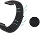 Набір ремінців 4 кольори BeCover Nylon Style для Garmin Vivoactive 3/3 Music/Vivomove HR/Vivomove Boy (BC_706559) - зображення 4