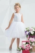 Святкова дитяча сукня Little Princess, 116 розмір, біла з пишною фатиновою спідницею - изображение 5