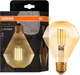 Lampa LED Osram 1906 FILAMENT GOLD diament 4.5W (470 lm) 2500K E27 (4058075091955) - obraz 1