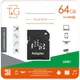 Карта памяти T&G MicroSDXC 64GB Class 10 UHS-I U1 + SD-адаптер (TG-64GBSDCL10-01) - изображение 2