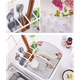 Раскладная сушилка - поддон для посуды KitchenCraft силиконовая - изображение 3