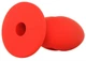 Анальная пробка-тоннель Kink Wet Works Lube Luge Premium Silicone Plug 6 Inch, 15,2 см цвет красный (19877015000000000) - изображение 4