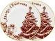 Набор новогодних тарелок Lefard Merry Christmas 2 шт х 19 см (924-745) - изображение 1