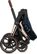 Прогулочная коляска Cybex Priam Fashion Edition Jewels of Nature dark blue шасси Rose Gold - изображение 4