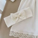 Костюм BetiS "Квітонька" д.р. з вишивкою.Туніка,лосини,пов'язка,пінетки Молочний/кавовий Інтерлок 27684368 Зріст 56 - изображение 5
