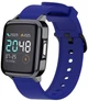 Силіконовий ремінець Like для Haylou Smart Watch 2 (LS02) Blue (19161) - зображення 1