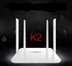 Маршрутизатор (роутер) Phicomm K2 AC1200 Dual Band 2.4G/5G Білий 4 антени 802.11 ac/n/g/b/a - зображення 2