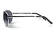 Очки бифокальные (защитные) Global Vision Aviator Bifocal (+2.0) (gray), черные бифокальные линзы в металлической оправе - изображение 8