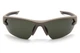 Окуляри захисні Venture Gear Tactical Semtex 2.0 Tan (forest gray) Anti-Fog, чорно-зелені в пісочній оправі - зображення 2