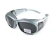 Очки защитные с уплотнителем Global Vision Outfitter Metallic (gray) Anti-Fog, серые - изображение 1
