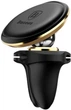 Автотримач для телефона Baseus Magnetic Air Vent Car Mount Holder Gold (SUGX-A0V)/162421) - зображення 1