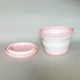 Дитячий дорожній складаний горщик і накладка на унітаз 3 в 1 Just Baby Trino Pink (JB-002) - изображение 8