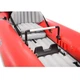 Одноместная надувная байдарка Intex 68303 (305 x 91 x 46 см) Excursion Pro K1 Kayak Red + Алюминиевые весла и ручной насос - изображение 4