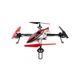 Дрон WL Toys Q212+K с FPV 58ГГц камерой на подвесе и экраном Белый - изображение 2