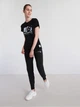 Спортивные штаны на флисе женские New Balance Classic CF WP03805BK XL Черные (194389408387) - изображение 3