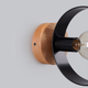 Бра Gaff Minimalist Настенный светильник в стиле лофт Черный - изображение 6