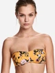 Верхня частина купальника жіноча H&M 4788085 32 Жовта у квіти (AB5000000639281) - зображення 1