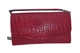 Сумка-клатч Croco Leather из кожи крокодила винная - изображение 1