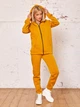 Спортивный костюм на флисе женский ISSA PLUS 12296 S Горчичный (issa2007682112517) - изображение 1