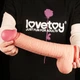 Фаллоимитатор Lovetoy 12 Dual Layered Platinum Silicone Cock, 31,5 см (22199000000000000) - изображение 10