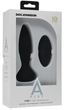 Силиконовая вибропробка Doc Johnson A-Play Vibe Adventurous Rechargeable Silicone Anal Plug with Remote цвет черный (22344005000000000) - изображение 3