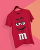 Подарунковий набір жіночий. Футболка червона з принтом "M&M's", шкарпетки з принтом "M&M's" Maybel S Box 5010 (1380_1) - зображення 3