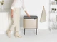 Мусорный бак Brabantia Touch Bin Bo шампань бежевый 34л 304620 - изображение 2