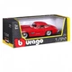 Автомодель Bburago MERCEDES-BENZ 300 SL (1954) (красный, 1:24) (18-22023) - изображение 4