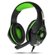 Наушники Crown CMGH-102T Black/Green USB - изображение 1